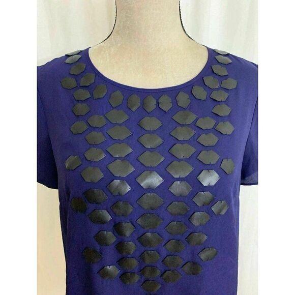 Dknyc New Short Sleeve top blouse - Picture 2 of 8